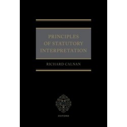 Principles of Statutory Interpretation